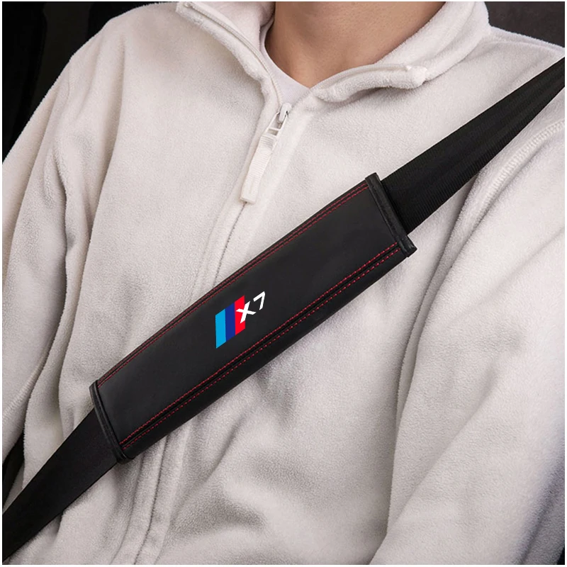 

1 шт., протектор ремня безопасности из воловьей кожи для BMW x1 x2 x3 x4 x5 x6 x7