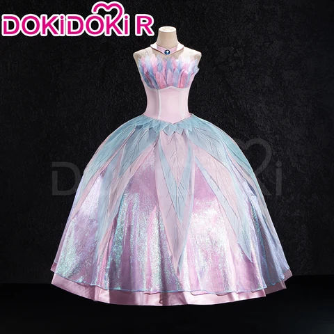 Женское розовое платье принцессы DokiDoki-R