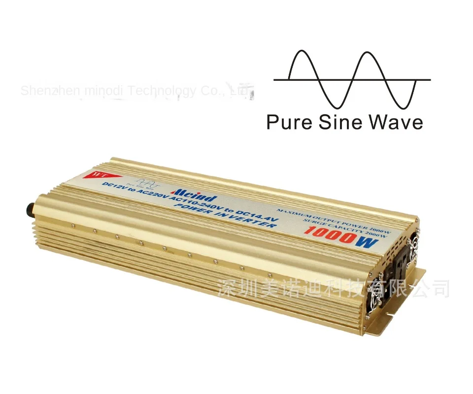 

High-Quality 12V 1000W Inverter, Manufacturer Supply Pure Sine Wave Inverter Converter