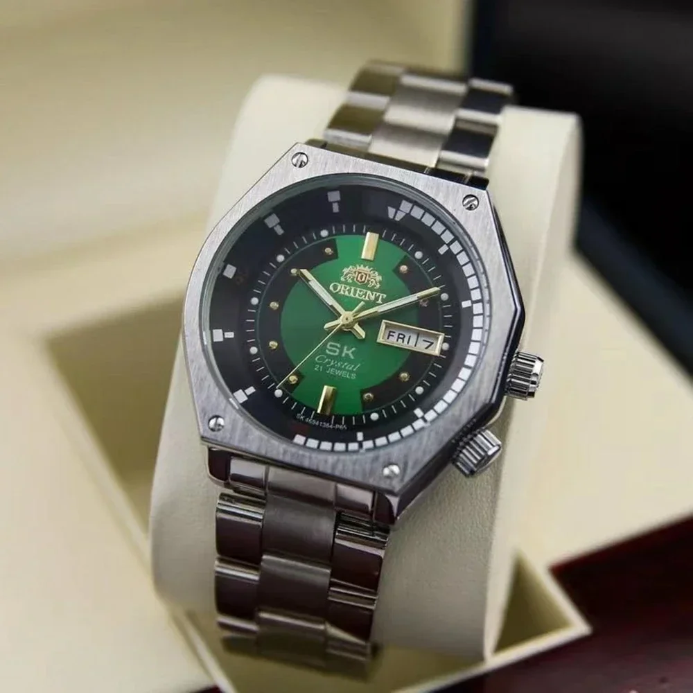 

The Orient Double Lions Top Brand Japan Quartz Movement Watch Waterproof Famous Watch Mens Watches Cool Relogio Masculino