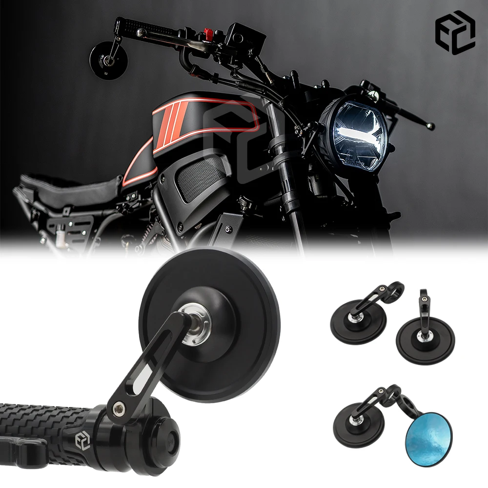 Зеркало на руль мотоцикла для Yamaha XSR155 125 Aerox155 NVX155 N-MAX 125 150 CNC, алюминиевые аксессуары