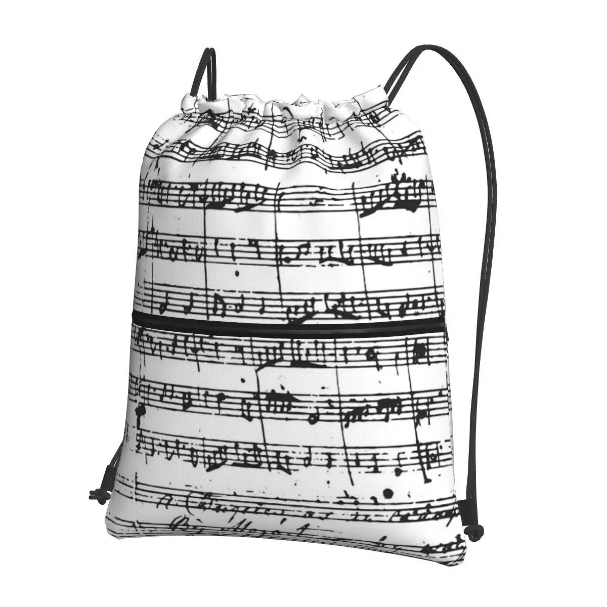 

Ручной рюкзак Mozart, Портативная сумка на шнурке, модный Карманный портфель для учебников для школьников