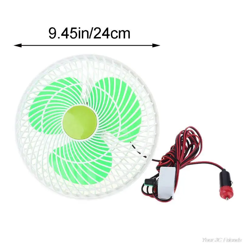 Бесступенчатый автомобильный вентилятор воздушного охлаждения 12 В для