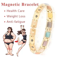 2022 fashion elegant opal bracelet health magnetic bracelet for women therapy weight loss bracelet slimming health jewelry gifts