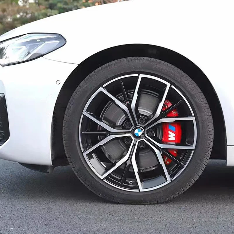 6 шт. наклейки на скобы автомобиля для BMW M Performance E36 E60 E90 X2 X1 X3 X5 E46 E39 E70 M3 M5 M6 G20 G30 E93