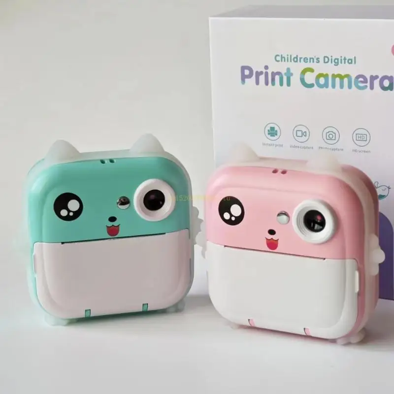 

Kids Instant Print Camera 2400W Pixel Wifi Video Photo Camera Digital Camera Photo Toys for Children 63HD