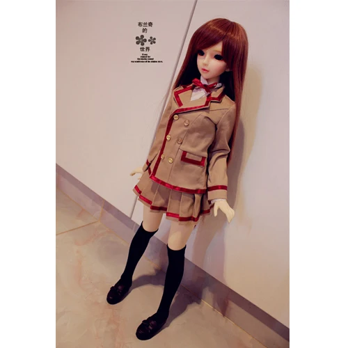 BJD SD кукла одежда cos школьная форма подходит для 1/4 девочек MSD 1/3 девочка DD