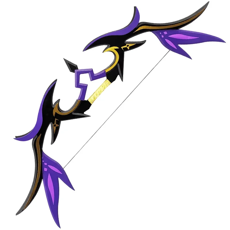 Игра Genshin Impact Fischl Лук Mitternachts Waltz (Nachtblind) Оружие Хэллоуин Карнавал Реплика Реквизит