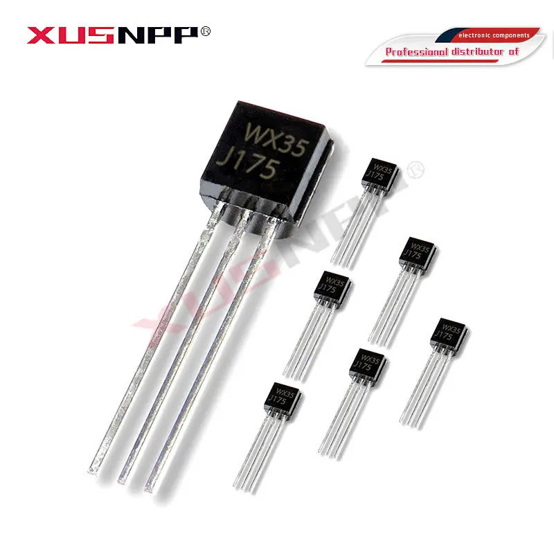 

10pcs 2SJ175 TO-92 J175 TO92 посылка P-channel новый оригинальный транзистор