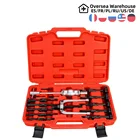 Съемник подшипников 16 шт., съемник внутренних подшипников, разборка потайных отверстий, комплект поворотных съемник подшипников, потайные внутренние инструмент для снятия подшипника