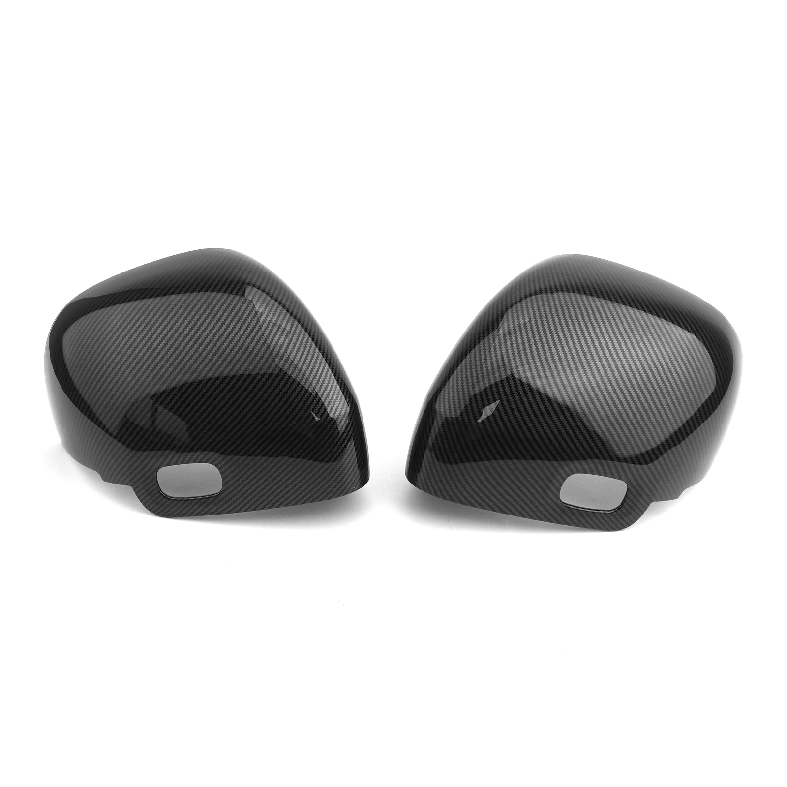 Ярко-черная накладка на боковое зеркало заднего вида из углеродного волокна для Hyundai Staria 2021 2022 2023