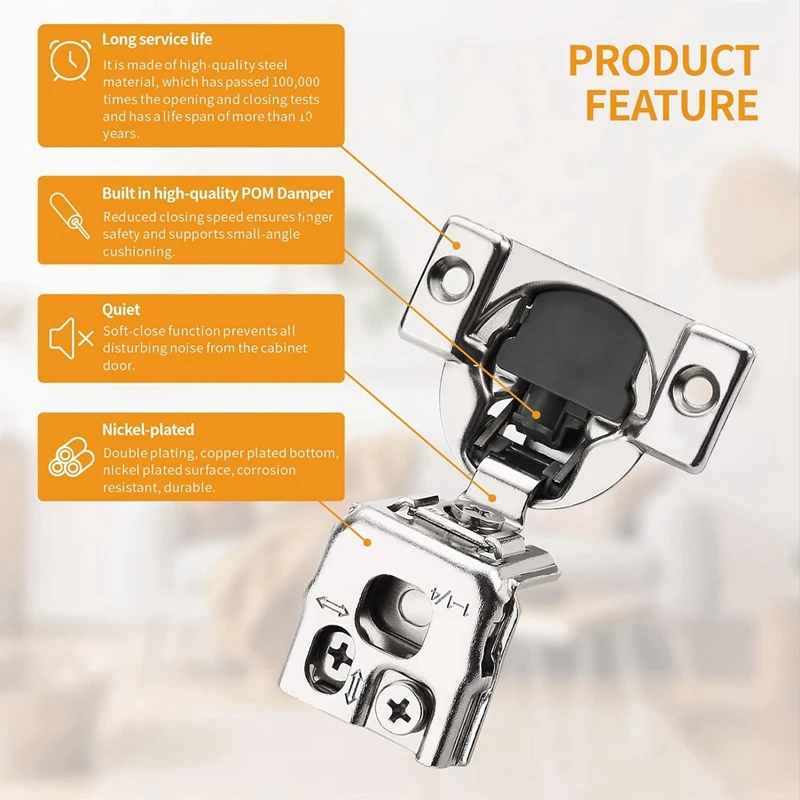 10 шт./упаковка трехмерные петли с мягким замком 1-1/4 дюйма