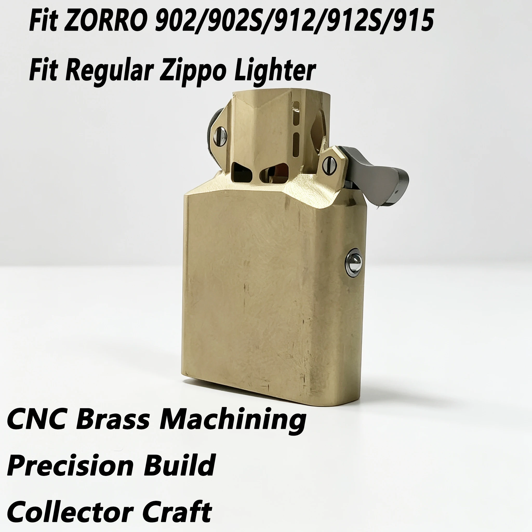 Фото Сменный внутренний топливный картридж из латуни для зажигалок Zippo Regular, Zorro 902, 902s, 912, 912s №1