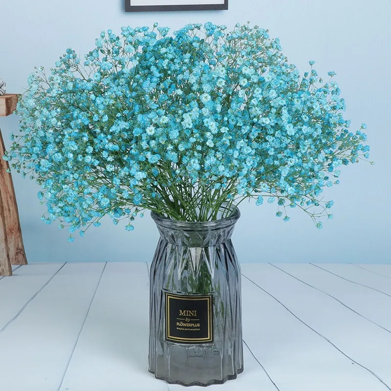 

100g Big Bunch BabysBreath Natural Dried Preserved Gypsophila Flower Decor Home Wedding Bouqu Mothers Day Spring Decoration