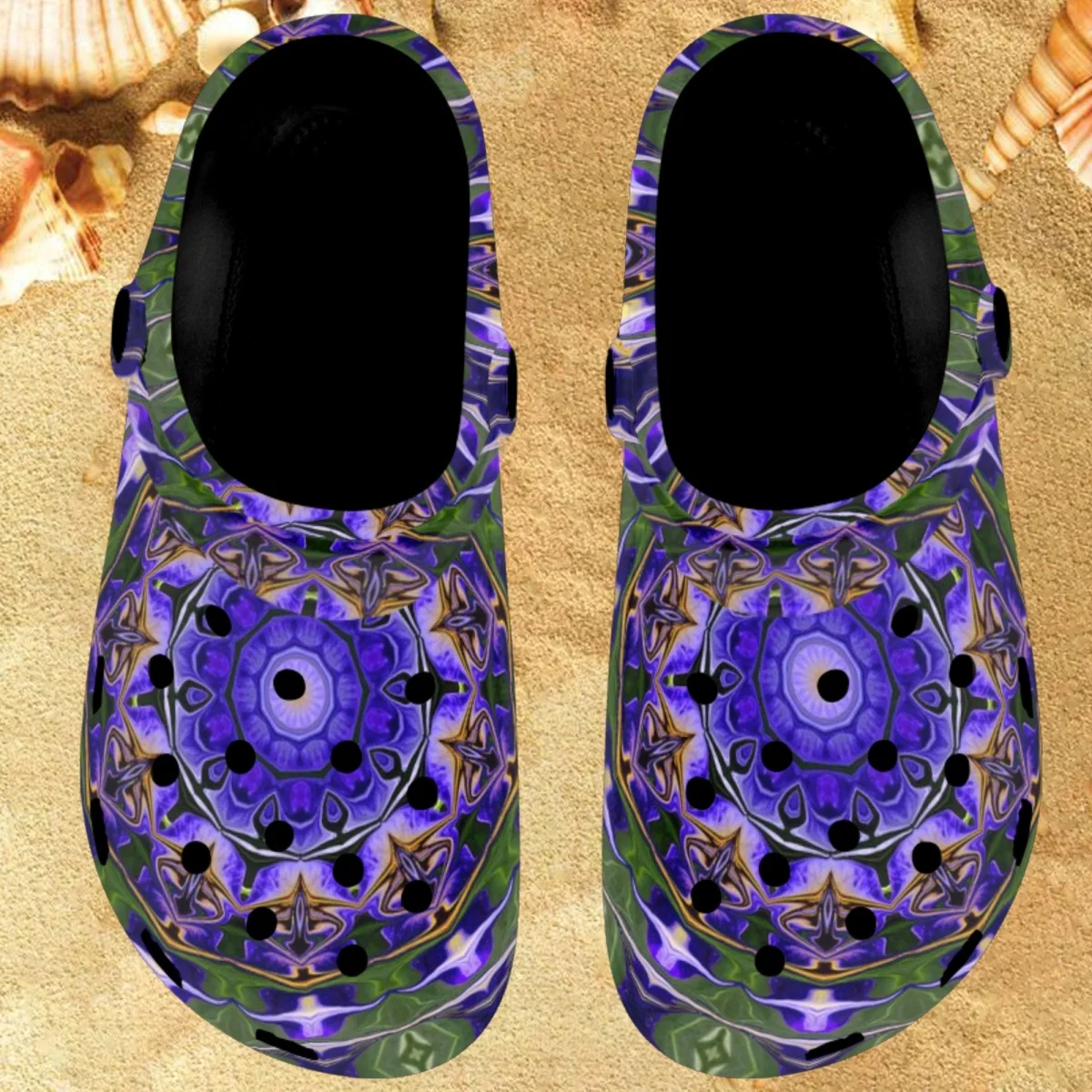 

Nopersonality Trendy Floral Design Slippers for Woman Pretty Classic Adult Flat Slide Slipper Breathable Summer Comfort Sandals