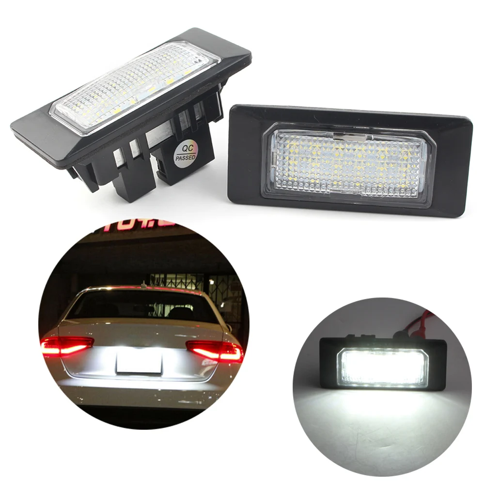 Автоматическая подсветка номерного знака 18-SMD светодиодная лампа без ...