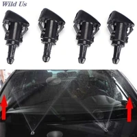 2pcs chrysler 300 for dodge charger ram 20052012 2013 2014 2015 black windshield washer wiper jet nozzle water spray nozzle