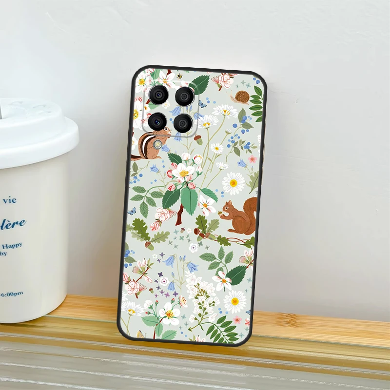Фото Чехол с рисунком белки для Samsung Galaxy M14 M54 M34 M13 M15 M36 M55 M35 M56 M16 M31 M11 M53 M12 M32 M52 M06 №4