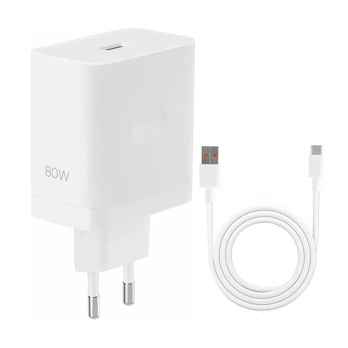 Фото Зарядное устройство 80 Вт USB A Type-C, адаптер питания для 10 Pro 3 5 CE3 10T, кабель для быстрой зарядки Super Vooc, вилка EU №1
