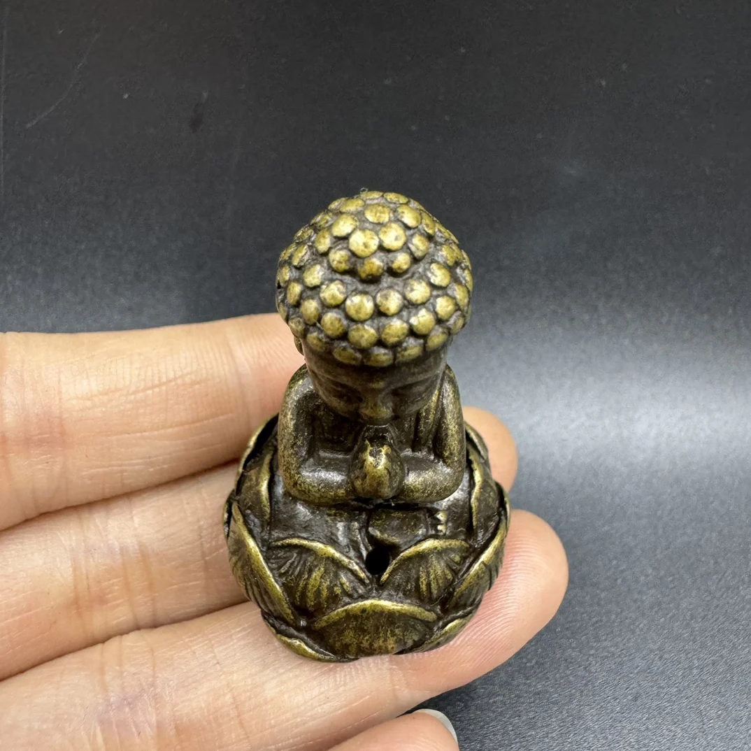 Китайский чистый медный лотос маленькое украшение для самостоятельного