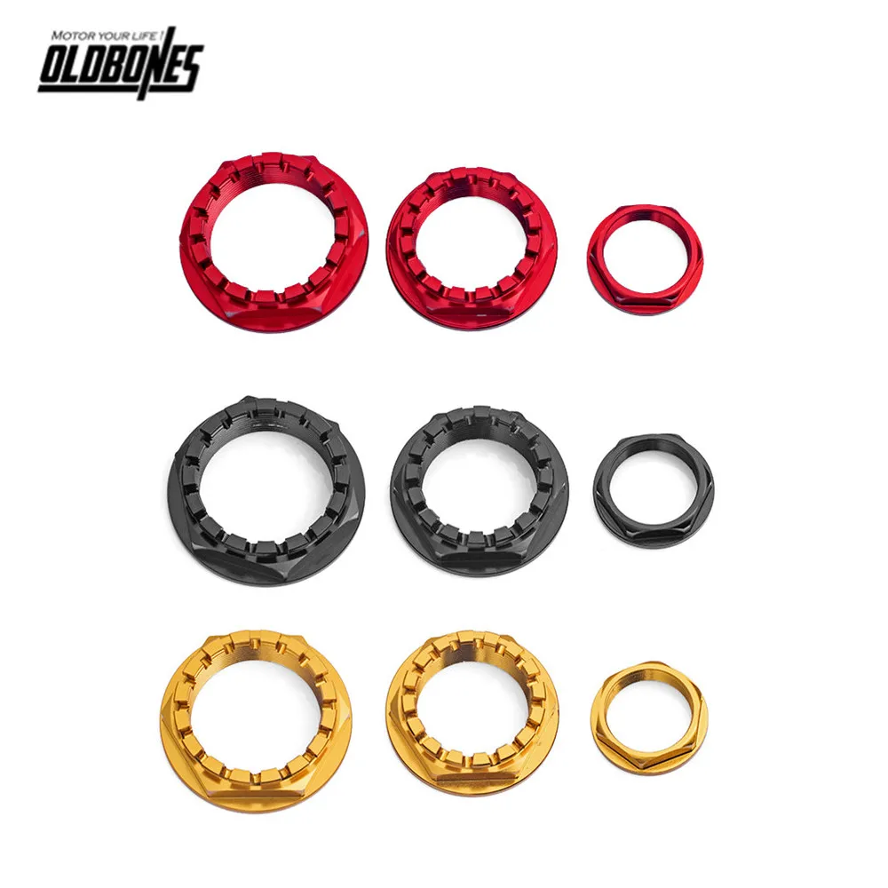 

3PCS Motorcycle Aluminum Front and Rear Wheel Axle Nuts Racing Nut Axle For Ducati 748 / 916 / 996 / 998 / 848