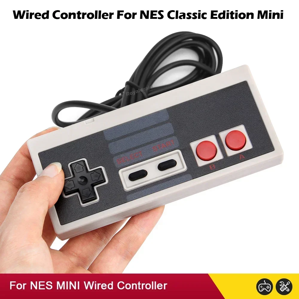Проводной Игровой Контроллер Для Nintendo Nes Mini Classic Edition 2-цветный Геймпад Джойстик