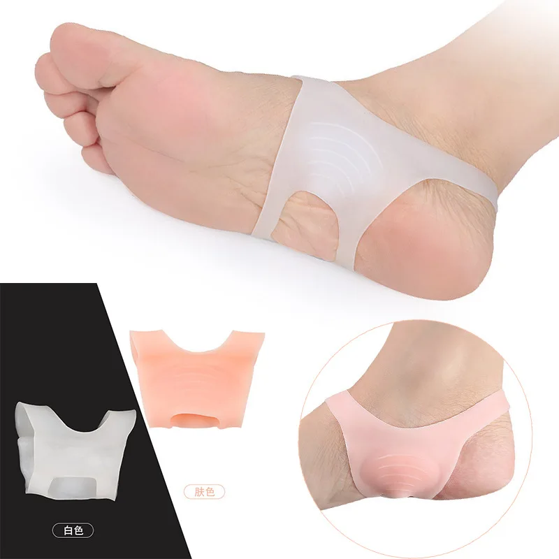 

Arch pad silicone correction cover flat foot support pad socks foot pad inside and outside eight xo-shaped leg massage foot pad