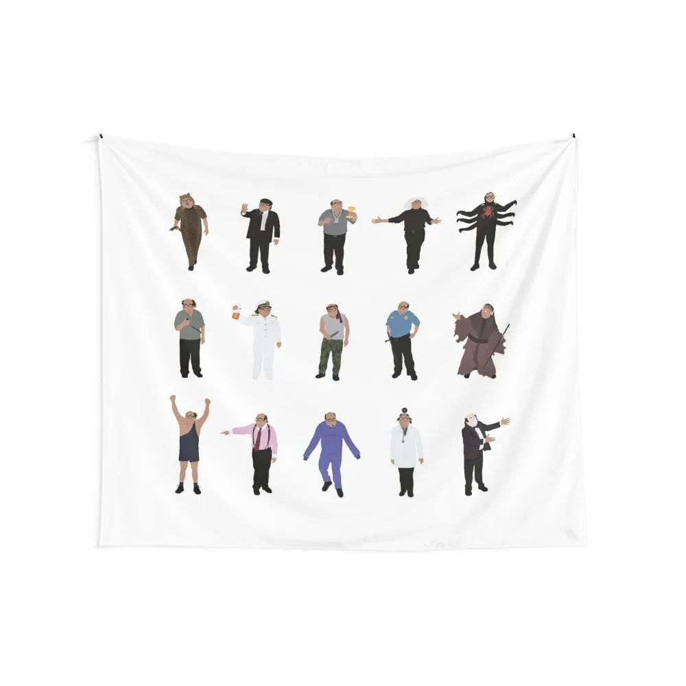 Фрэнк Рейнольдс из всегда солнечный гобелен Эстетический домашний декор Декор