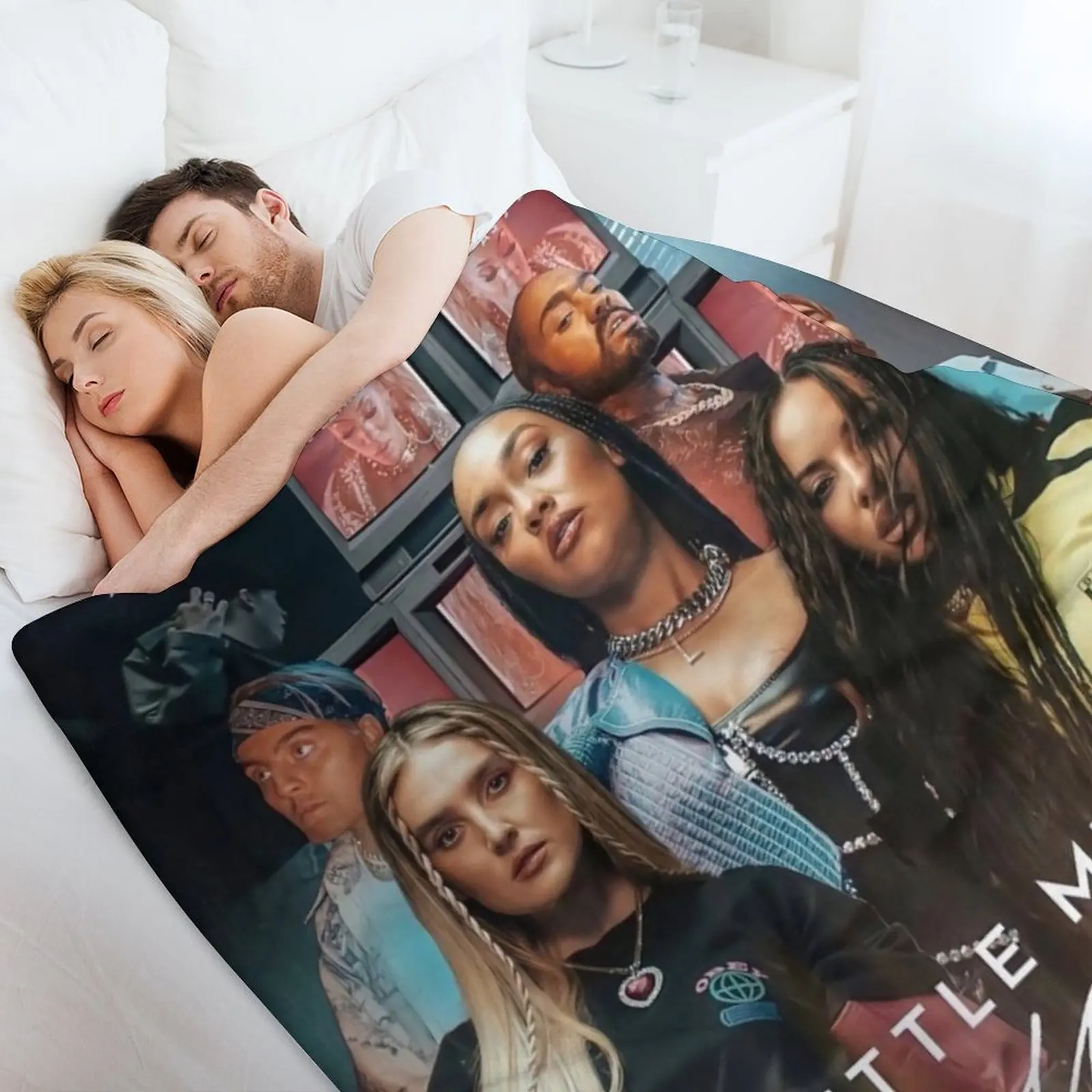 Маленький микс конфетти музыкальное видео пледы фланелевое одеяло плед одеяла