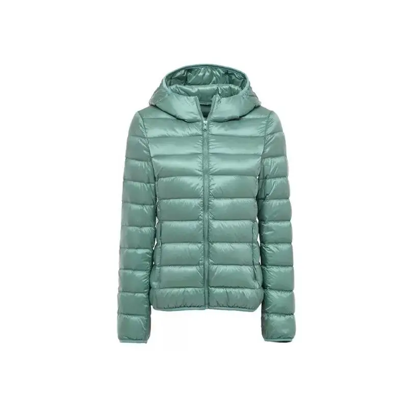 Женский пуховик зима 2024 новая модная повседневная верхняя одежда на гагачьем