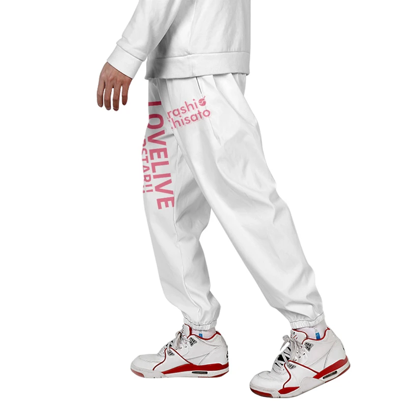 Lovelive Superstar Liella 3D Joggers Pants Men/Women Trousers Hip Hop Sweatpants Shibuya Kanon Tang Keke Cosplay Costume