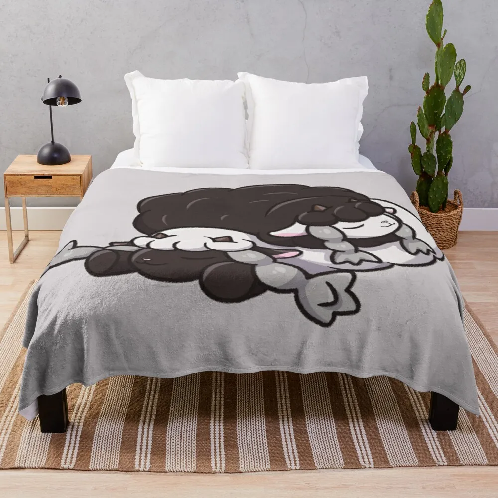 

wooloo and shiny Throw Blanket tufting synthetic skin blanket luxury st blanket