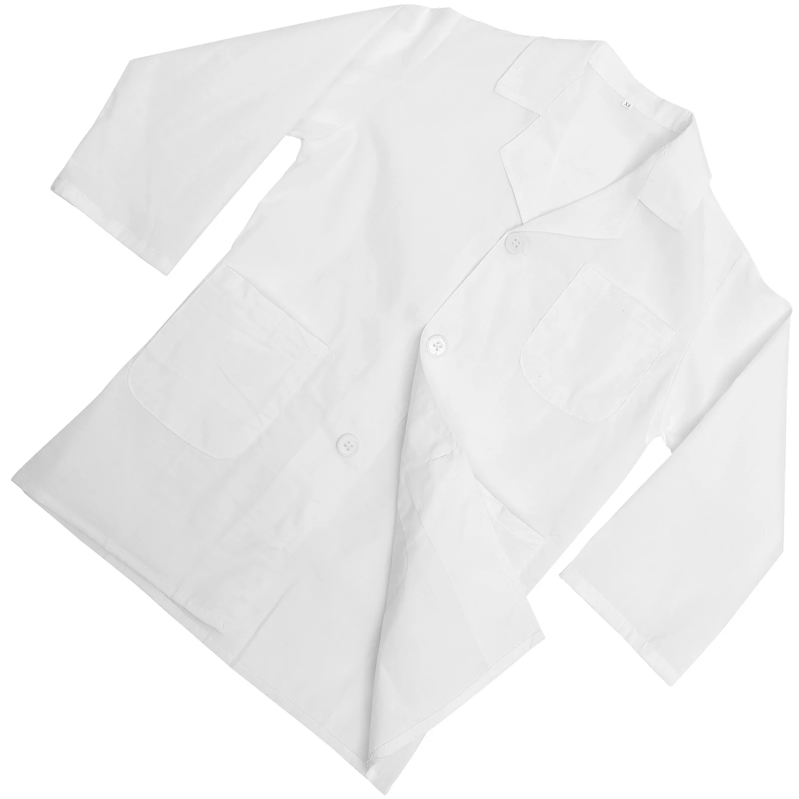 

Suit Cosplay Costume Kids Lab Coat Scientist Clothes Washable White Coats Fabric Toddler Children Accessory