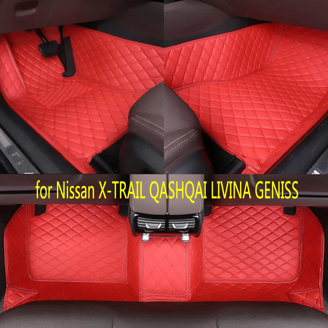 

CRLCRT custom made Car floor mats for Nissan X-TRAIL QASHQAI LIVINA GENISS SYLPHY TEANA TIIDA TIIDA GTR Bluebird Auto accessorie