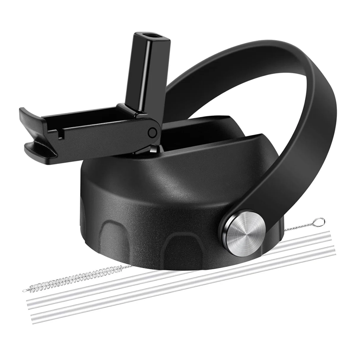 Сменные крышки пылезащитный герметичный откидной верх с соломинкой для бутылок