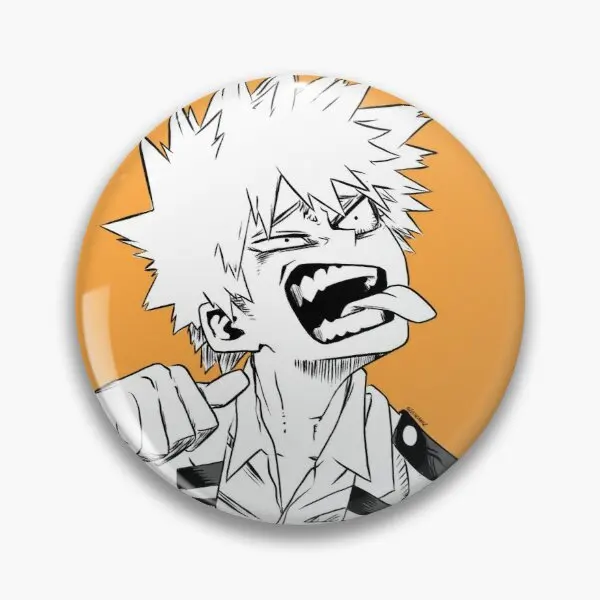 

Мягкая булавка для воротника Gremlin Bakugou модная забавная Металлическая Булавка для лацкана ювелирные изделия креативный значок одежда милая Брошь для женщин