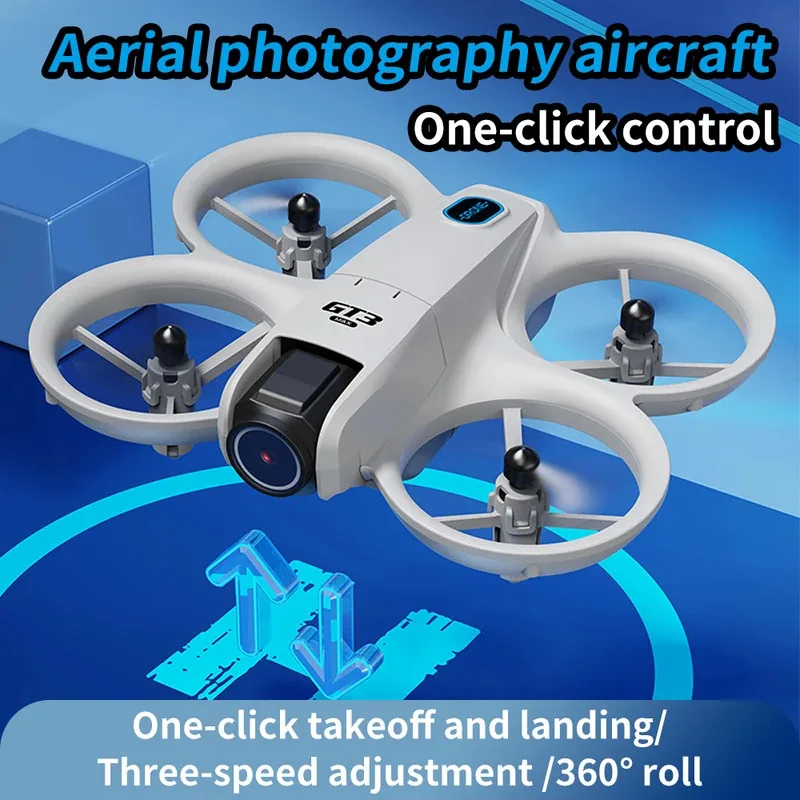Фото Новый мини-дрон GT3 2026 года со светодиодной подсветкой, складной, с GPS, 8K HD, двойной камерой, бесщеточным двигателем, функцией обхода препятствий, радиоуправляемый FPV квадрокоптер, игрушка, подарок №3