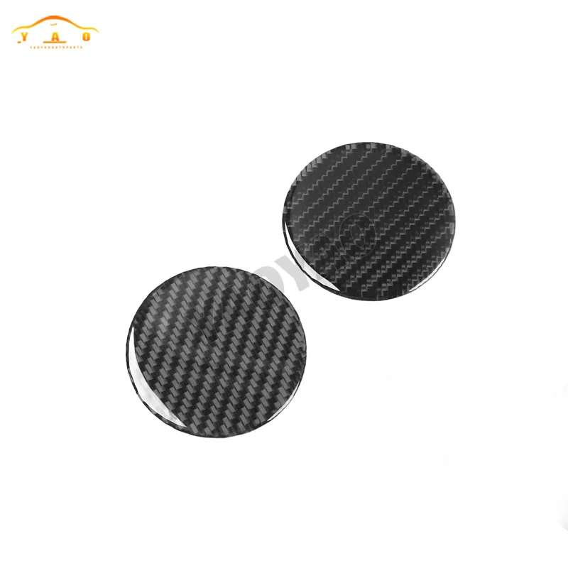 

Углеродное волокно для Toyota Corolla 2019 2020 2021 2022 2023 2024, автомобильная рамка для чашки с водой, декоративная полоса, панель, автомобильные аксессуары