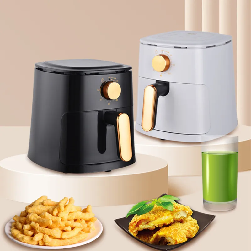 

1400W Oil-Free Smart Air Fryer 4L Home Multifunctional French Fries Maker Oven Large Capacity Fully Automatic 110V 220V US EU