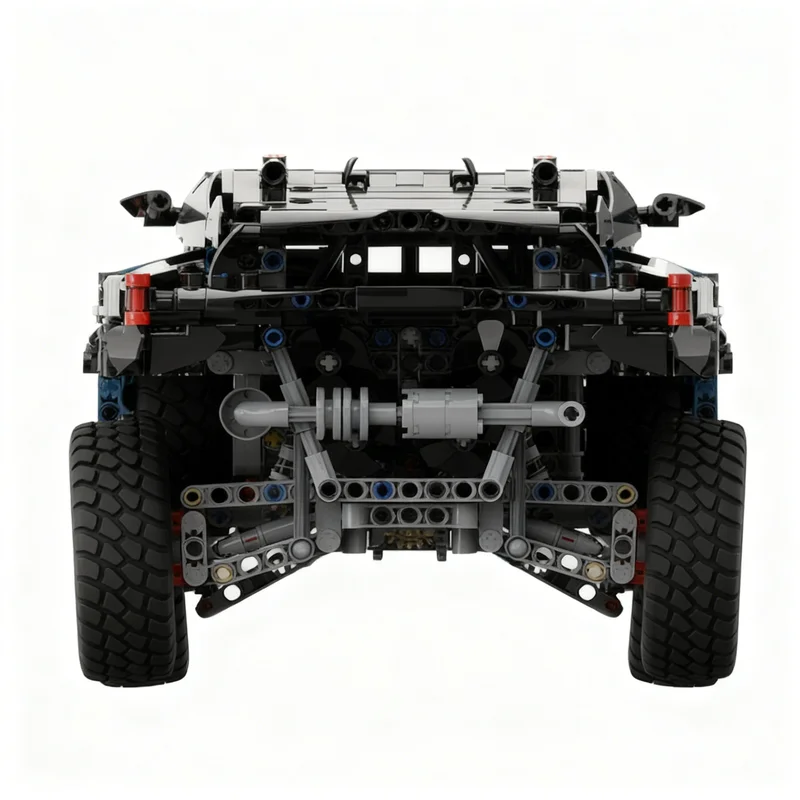 Фото 2202 детали MOC Технический конструктор Ford Raptor Plus Dakar, модель для сборки, архитектурная игрушка, рождественский подарок, развивающий конструктор для детей №2