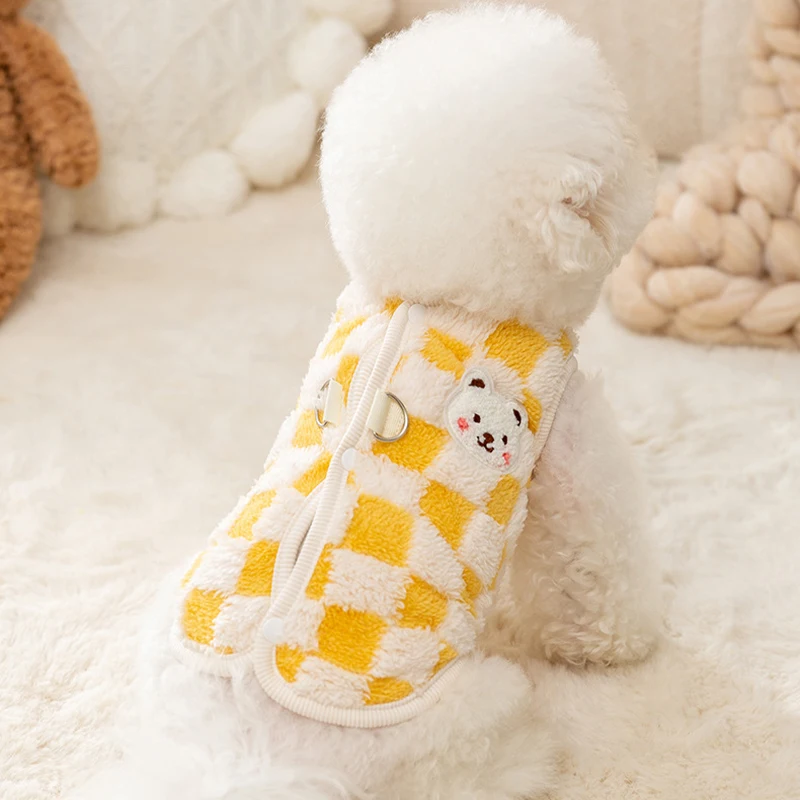 Одежда для маленьких собак зимний жилет куртка модное пальто щенков мягкая