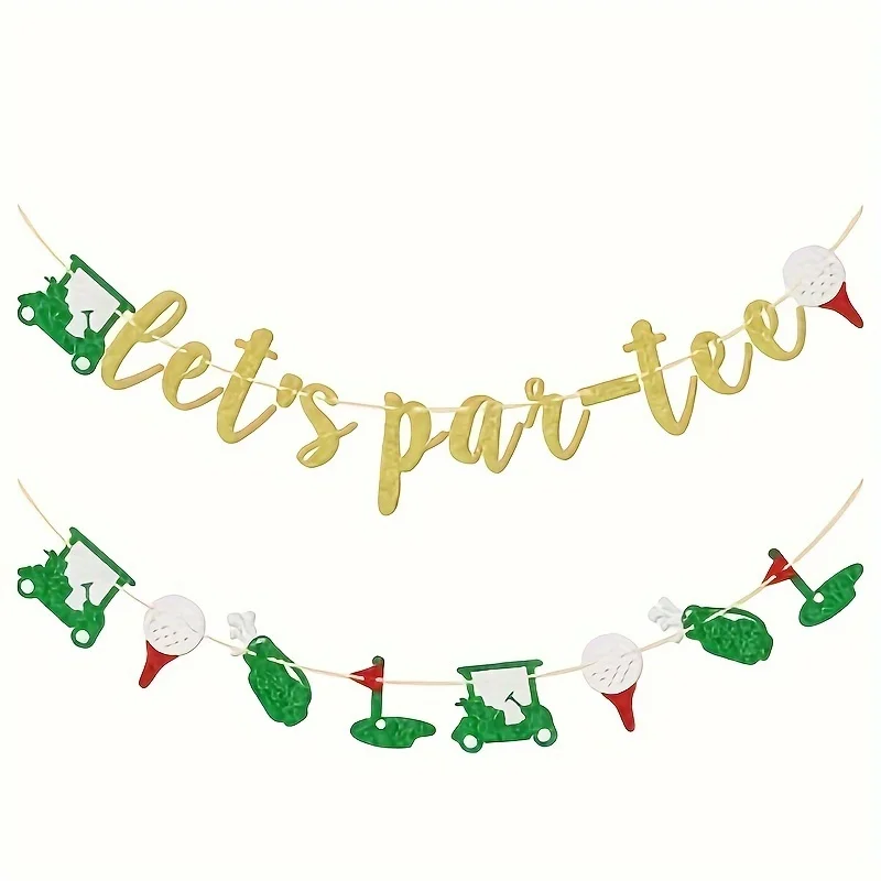 

Баннер на день рождения "Let's Par-Tee"