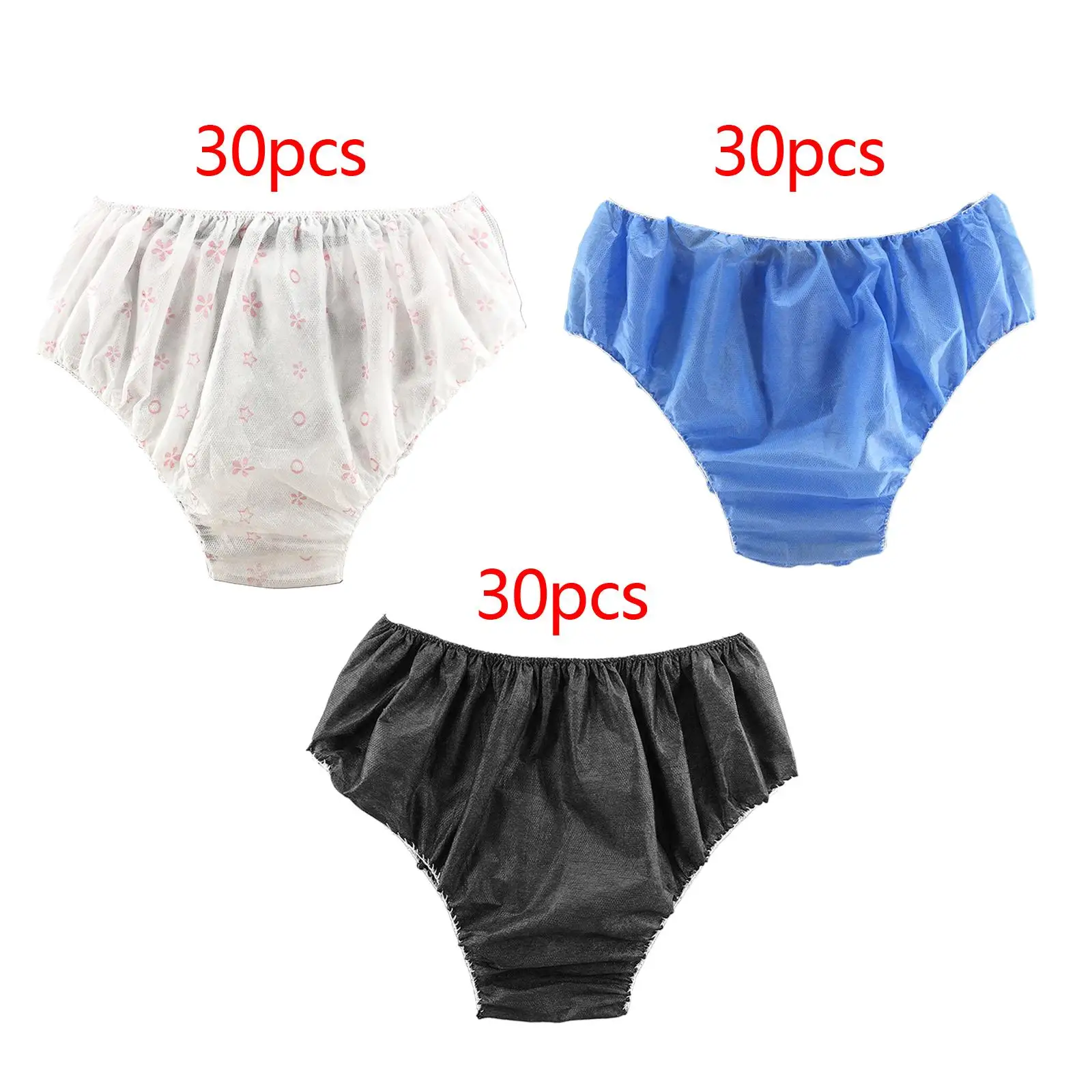 

30x Disposable Panties Time Use for Women Men