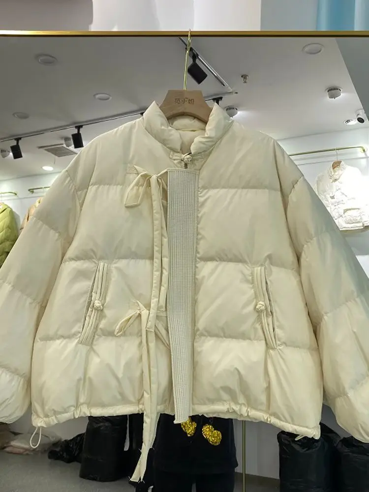 New Women Down Jacket White Duck Down Jackets Winter Warm Coats And Parkas Female Outwear