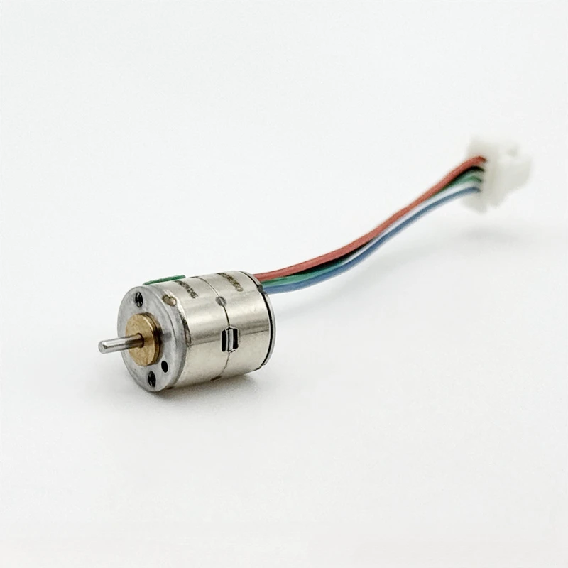 

Мини шаговый двигатель 8 мм 2-фазный 14 Ом