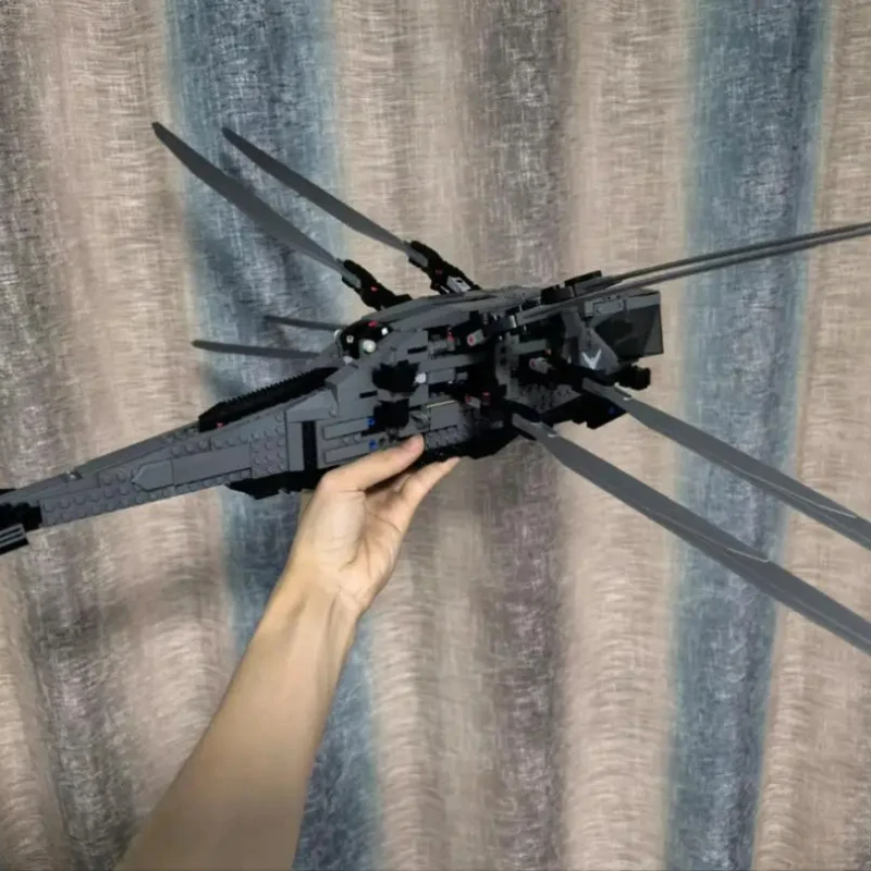 Строительные блоки вертолета 10327 Набор строительных кирпичей игрушки 1369 шт.