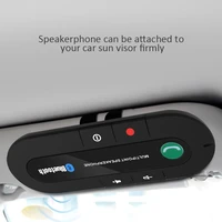 4 1edr wireless handsfree car kit bluetooth compatible multipoint speakerphone mp3 music player receiver for iphone android