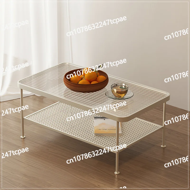 Стиль ваби-саби стекло Чанхун простой японский диван приставной столик гостиная