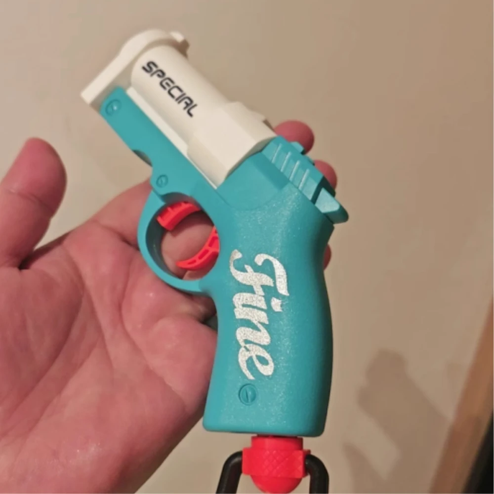 Ручная загрузка ключа для броска гоблин ручная пушка винтовка мягкая пуля игра