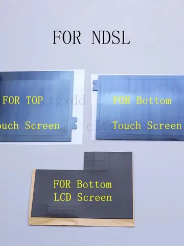 Пылезащитный клей Cltgxdd для консоли NDSL, верхний и нижний ЖК-экран, пылезащитный клей, клейкая губка для зеркала